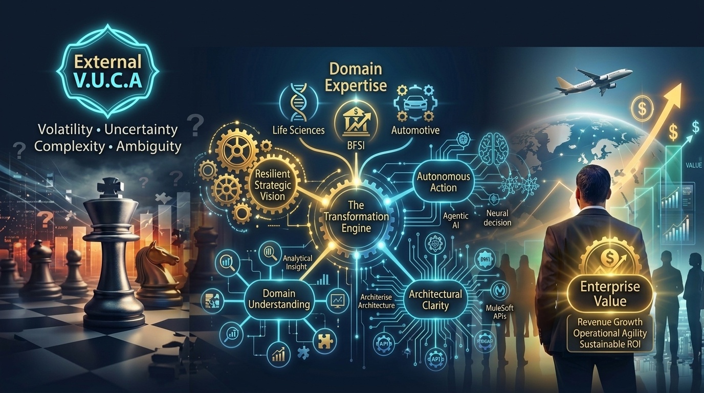 P. V. M. Krishna Enterprise Transformation Architecture Banner